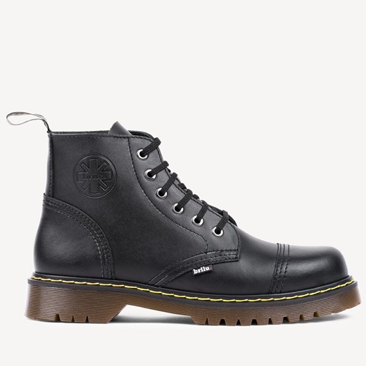 Buty zimowe męskie brązowe Brilu eleganckie