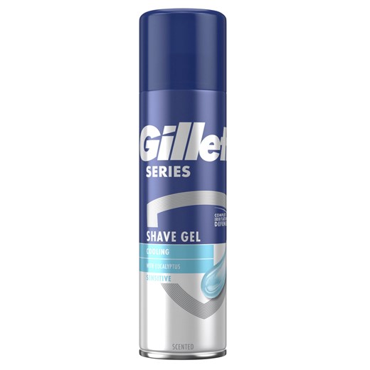 Gillette Chłodzący żel do golenia z serii z eukaliptusem, 200 ml Gillette Mall
