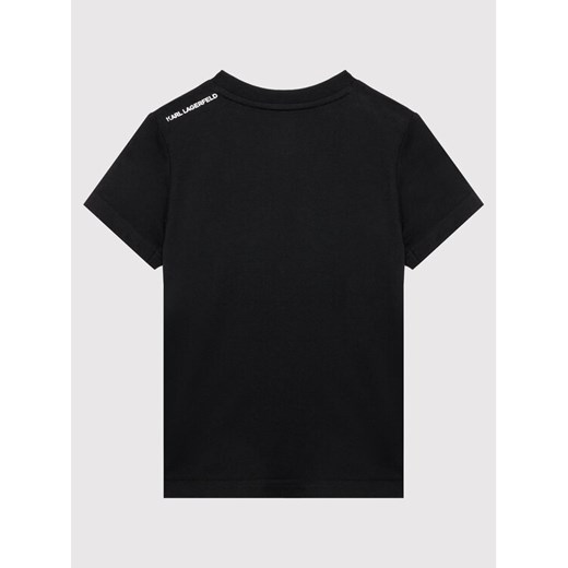 KARL LAGERFELD T-Shirt Z25316 S Czarny Regular Fit Karl Lagerfeld 10Y promocja MODIVO