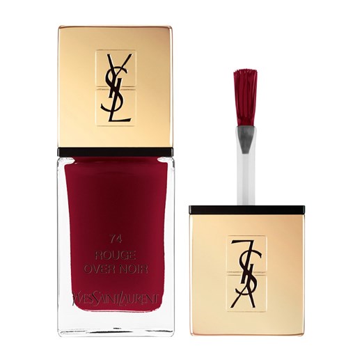 Lakier do paznokci "La Laque Couture - 74 Rouge Over Noir" - 10 ml Yves Saint Laurent onesize Limango Polska