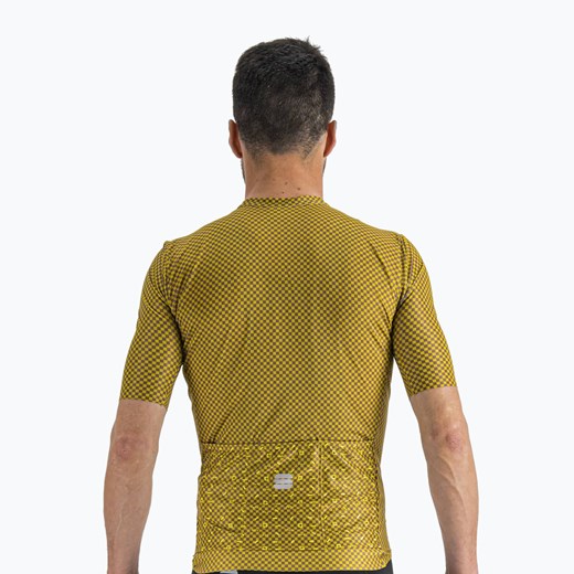 Koszulka rowerowa męska Sportful Checkmate żółta 1122035 | WYSYŁKA W 24H | 30 Sportful L sportano.pl