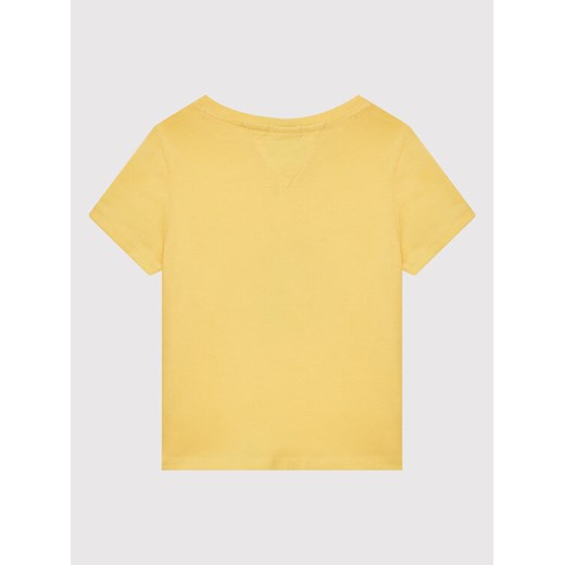 Tommy Hilfiger T-Shirt KG0KG05242 Żółty Regular Fit Tommy Hilfiger 8Y MODIVO