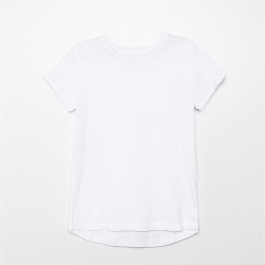 Cropp - Gładka koszulka - Biały Cropp XL wyprzedaż Cropp