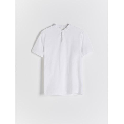 Reserved - Koszulka polo regular - Biały Reserved M Reserved