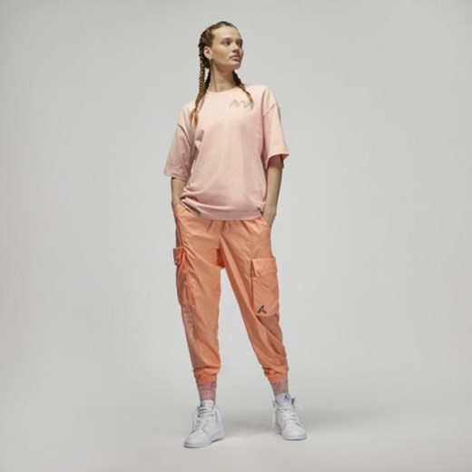 T-shirt damski oversize z grafiką Jordan (Her)itage - Różowy Jordan S Nike poland