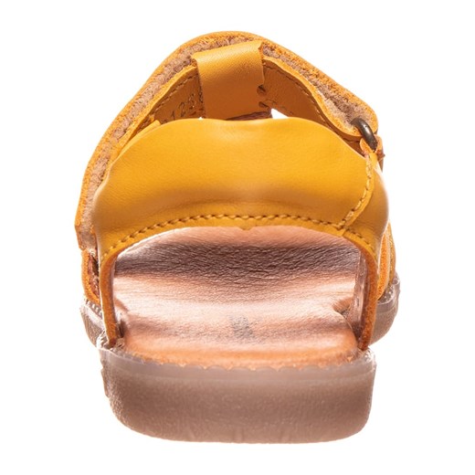 Skórzane sandały "Reno" w kolorze żółtym Bundgaard 25 okazja Limango Polska