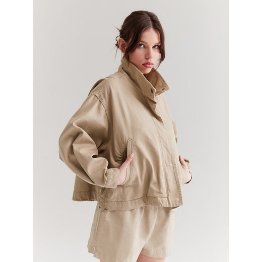 Americanos Kurtka jeansowa Toronto Beżowy Oversize Americanos S_M okazja MODIVO