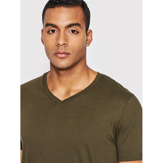 Brave Soul T-Shirt MTS-149SAINTE Zielony Regular Fit XXL MODIVO wyprzedaż