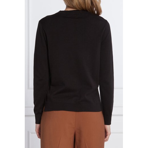 Calvin Klein Sweter | Slim Fit | z dodatkiem jedwabiu Calvin Klein L Gomez Fashion Store