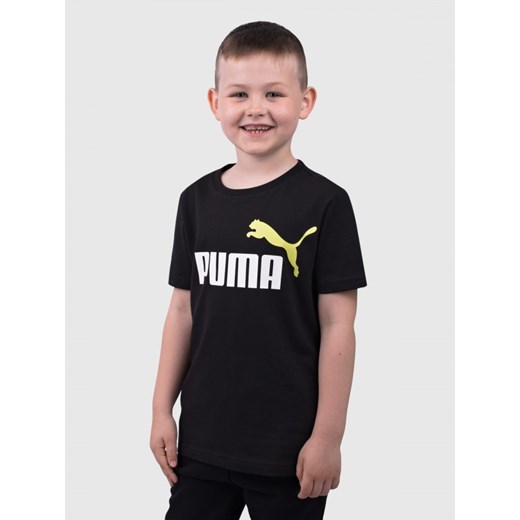 Koszulka Chłopięca Puma Essentials Two-Tone Logo Youth Tee Puma 164 darcet