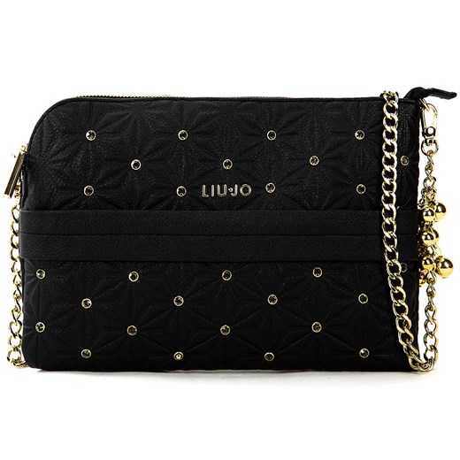 Pochette M Peggy - Czarna Ekoskórzana Torebka Damska - A64200 E0059 22222 mivo czarny damskie