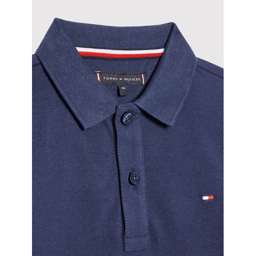 Tommy Hilfiger Polo Tape KB0KB07366 D Granatowy Regular Fit Tommy Hilfiger 14Y MODIVO