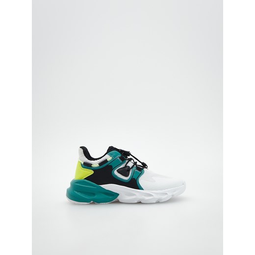 Reserved - Kolorowe sneakersy na grubej podeszwie - Turkusowy Reserved 39 okazyjna cena Reserved