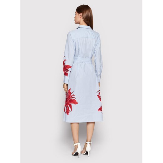 Tommy Hilfiger Sukienka koszulowa Floral WW0WW34125 Niebieski Regular Fit Tommy Hilfiger 36 MODIVO