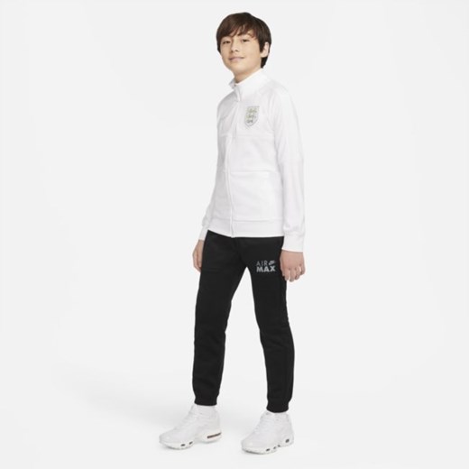 Dresowa bluza piłkarska dla dużych dzieci Anglia - Biel Nike XL Nike poland