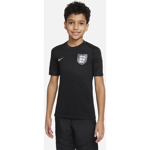 Koszulka piłkarska z krótkim rękawem dla dużych dzieci England Strike Nike Nike XS Nike poland
