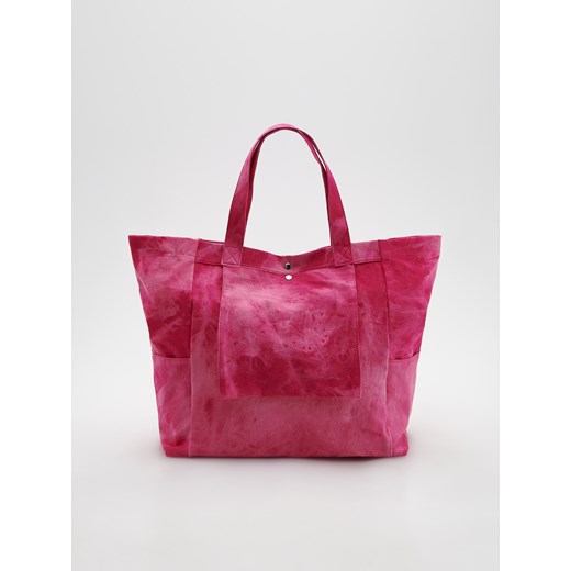 Reserved - Torba shopper - Różowy Reserved ONE SIZE Reserved