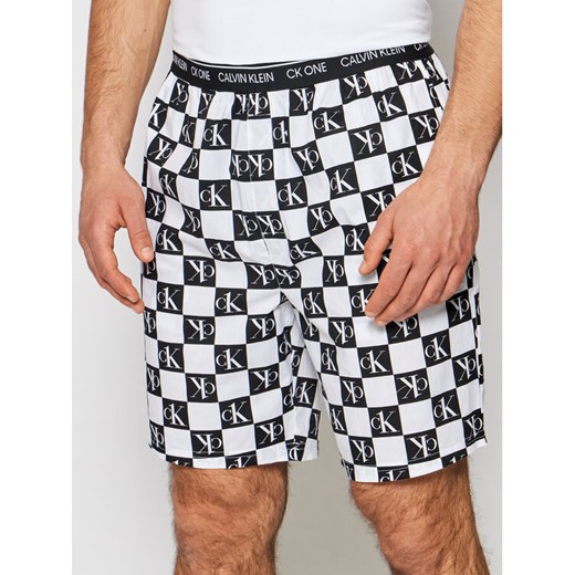 Calvin Klein Underwear Piżama 000NM2128E Czarny Calvin Klein Underwear L okazyjna cena MODIVO