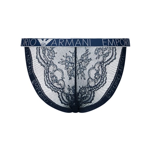 Emporio Armani Underwear Figi brazylijskie 164429 1P216 00135 Granatowy S wyprzedaż MODIVO