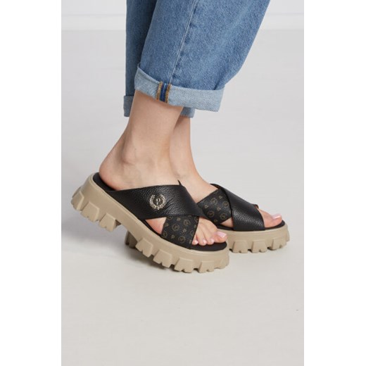 Pollini Sandały | z dodatkiem skóry 41 Gomez Fashion Store