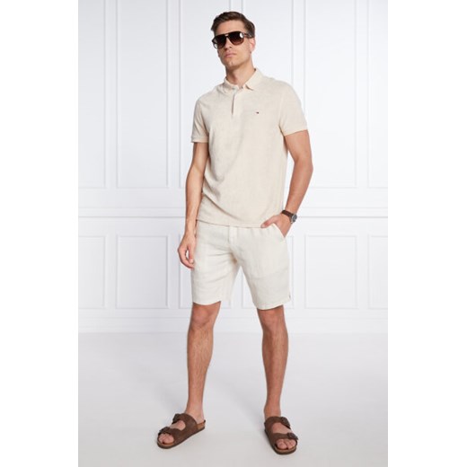 Tommy Hilfiger Lniane szorty HARLEM | Relaxed fit Tommy Hilfiger 31 promocyjna cena Gomez Fashion Store