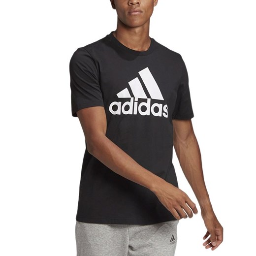 Koszulka adidas Essentials Big Logo GK9120 - czarna ze sklepu streetstyle24.pl w kategorii T-shirty męskie - zdjęcie 139635067