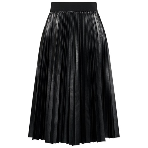 MAX&Co. Spódnica z imitacji skóry Flaviana 61040620 Czarny Flared Fit 42 okazja MODIVO