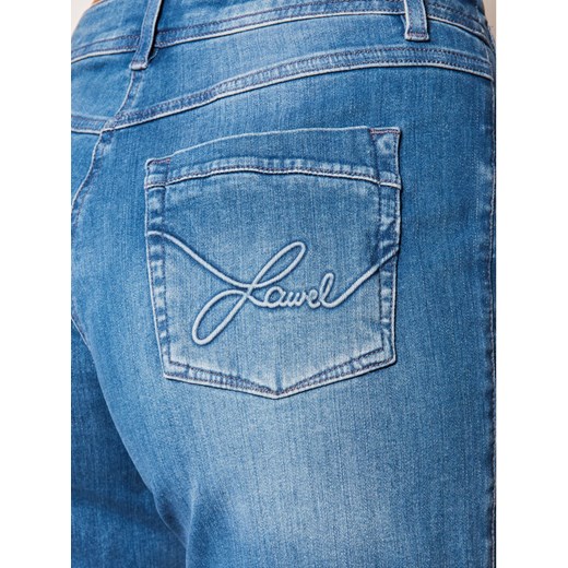 Laurèl Szorty jeansowe 81036 Niebieski Regular Fit Laurèl 36 okazyjna cena MODIVO