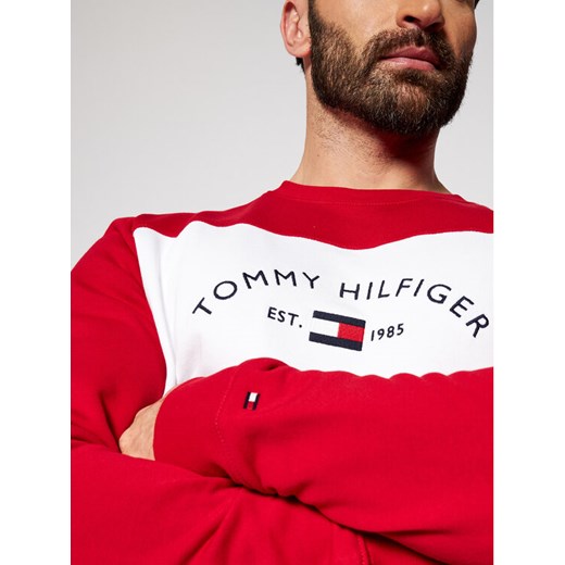 Tommy Hilfiger Bluza Embroidered Signature MW0MW18300 Kolorowy Regular Fit Tommy Hilfiger XL okazja MODIVO