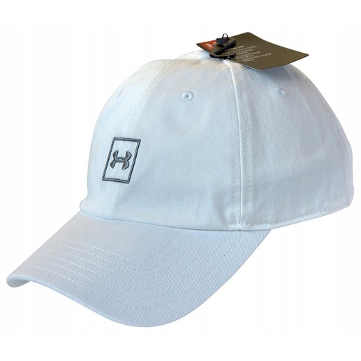 UNDER ARMOUR czapka z daszkiem WASHED COTTON CAP 1327158-100  ansport.pl Under Armour One size ansport
