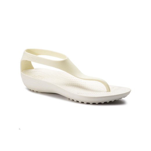 Crocs Sandały Serena Flip W 205468 Biały Crocs 41_5 MODIVO promocja