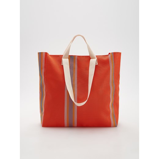Reserved - Torba shopper - Pomarańczowy Reserved ONE SIZE Reserved