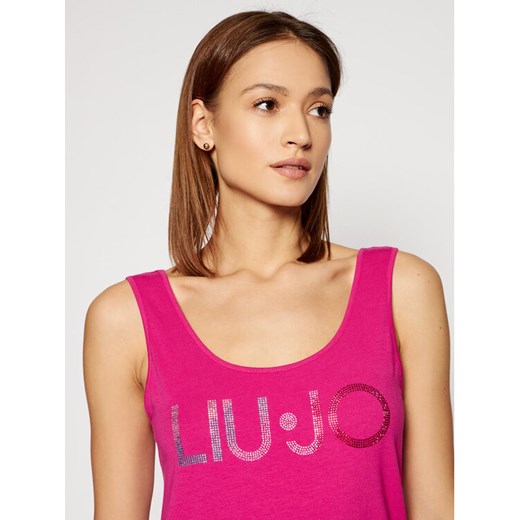 Liu Jo Beachwear Sukienka letnia VA1060 J5003 Różowy Regular Fit S promocja MODIVO