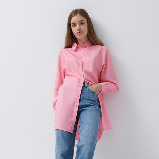 Różowa koszula oversize - Różowy House M/L wyprzedaż House