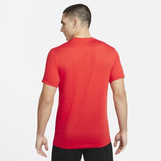 Męski T-shirt treningowy Nike Pro Dri-FIT - Czerwony Nike XL wyprzedaż Nike poland
