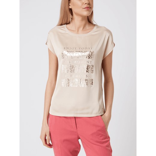 T-shirt z napisem Betty & Co White XXL Peek&Cloppenburg 