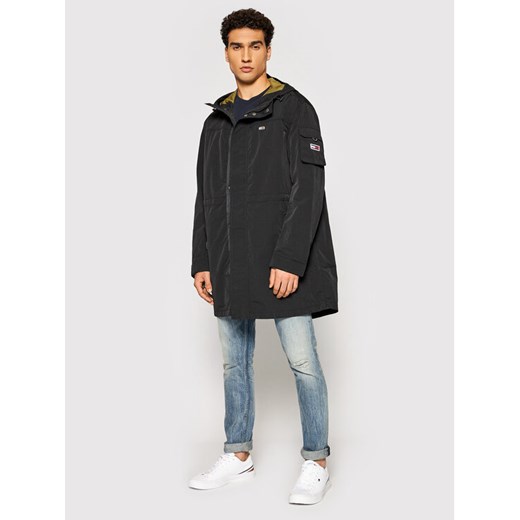 Tommy Jeans Parka Tjm DM0DM10967 Czarny Relaxed Fit Tommy Jeans L promocja MODIVO