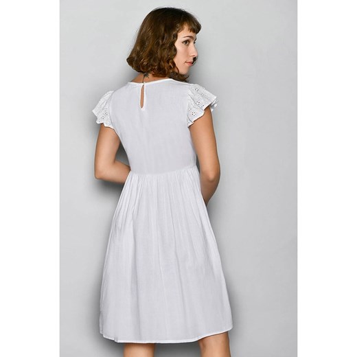 Sukienka w kolorze białym Tarifa XL promocja Limango Polska