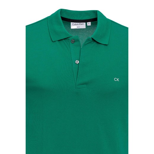 Koszulka polo w kolorze zielonym Calvin Klein S Limango Polska wyprzedaż