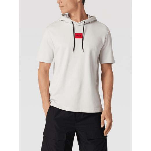 Bluza z kapturem i krótkim rękawem model ‘Dresley’ XL Peek&Cloppenburg 
