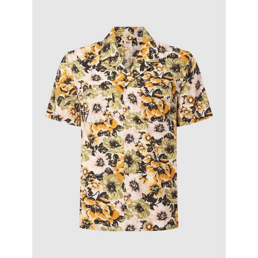 Koszula casualowa z kwiatowym wzorem na całej powierzchni XL Peek&Cloppenburg 