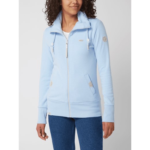 Bluza rozpinana z detalami z logo model ‘Rylie’ Ragwear XL Peek&Cloppenburg 