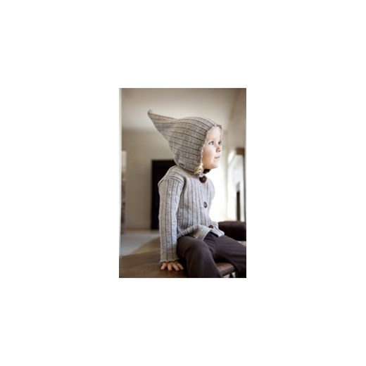 Sweter krasnal merinodzieciaki-pl brazowy drewniane