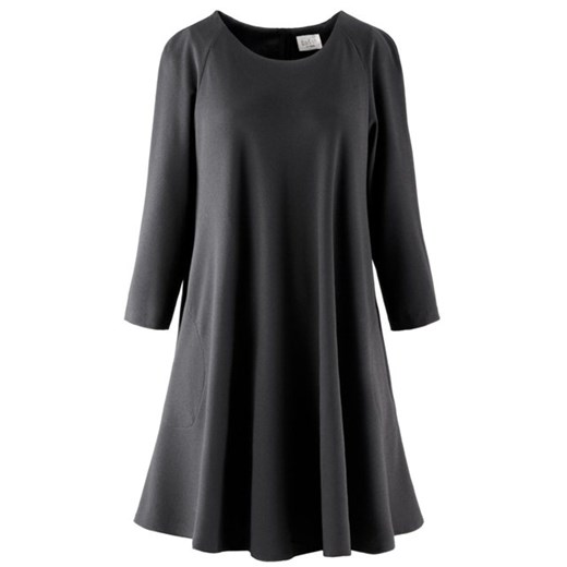 Sukienka w stylu łyżwiarskim la-redoute-pl czarny elastan
