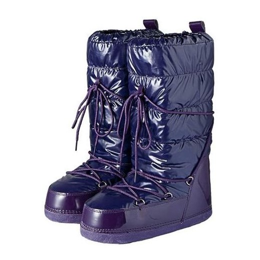 Barts Glossy Snowboots moonboots - fioletowe/dark purple rozmiar M - Najwiekszy wybór. SPRAWDŹ