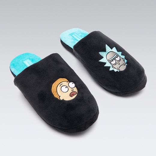 Kapcie Rick i Morty - Czarny House S okazja House
