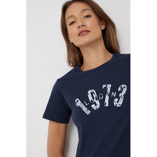 Pepe Jeans t-shirt bawełniany kolor granatowy Pepe Jeans M ANSWEAR.com
