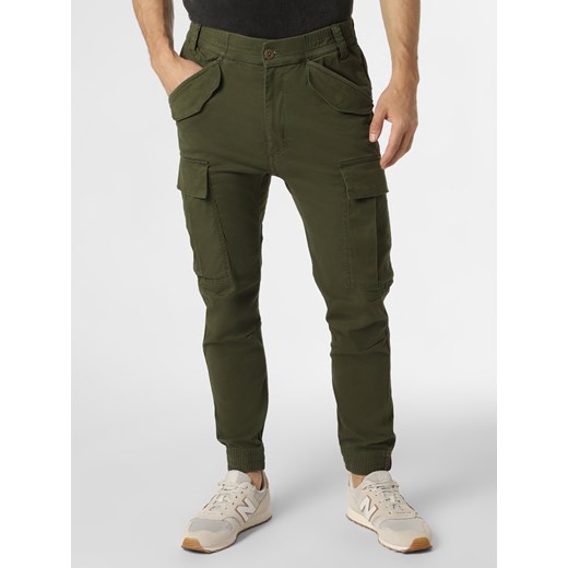 Alpha Industries Spodnie Mężczyźni Bawełna oliwkowy jednolity Alpha Industries 33 vangraaf