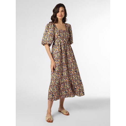 EDITED Sukienka damska – Baldrun Kobiety Bawełna czarny wzorzysty Edited 38 vangraaf