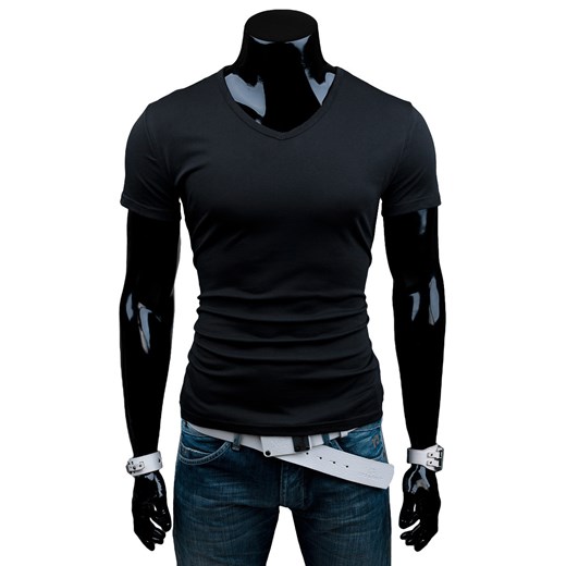 STEGOL 888 T-SHIRT MĘSKI CZARNY ozonee-pl czarny t-shirty